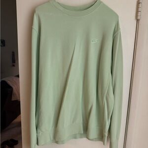 Nike Men's Light Green Crewneck Sweater
